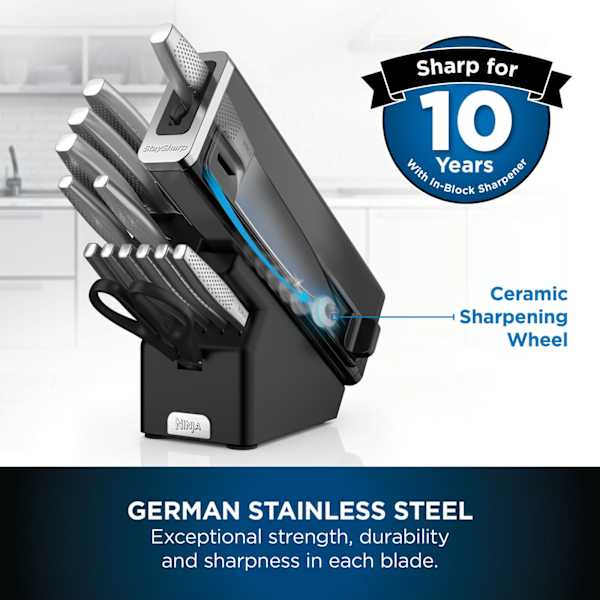Ninja StaySharp 14-Piece Knife Set